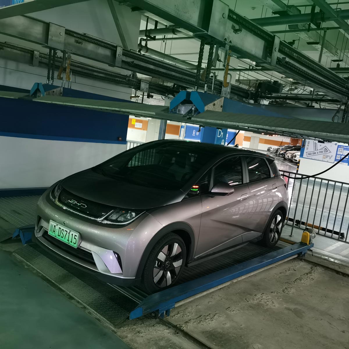 隴縣單列PSH2二層升降橫移機械式立體車庫