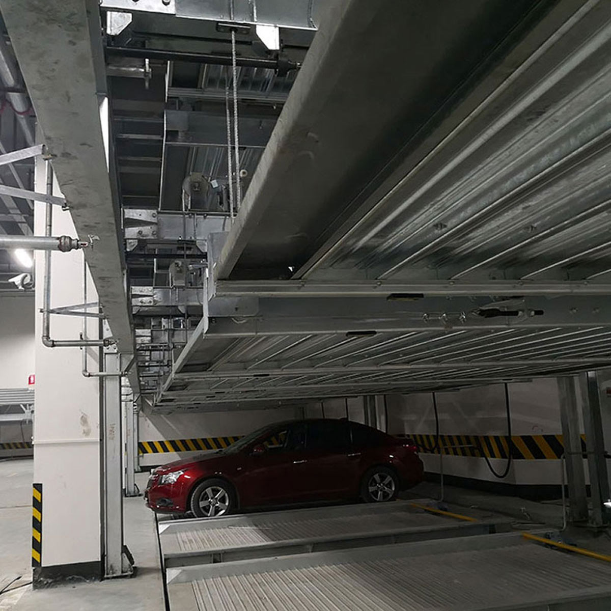 云巖PSH2二層升降橫移機(jī)械式立體車庫