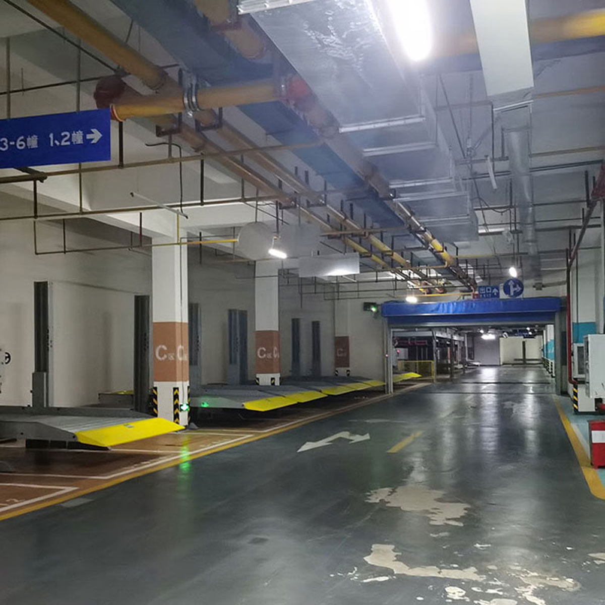 酉陽四柱式立體停車庫租賃