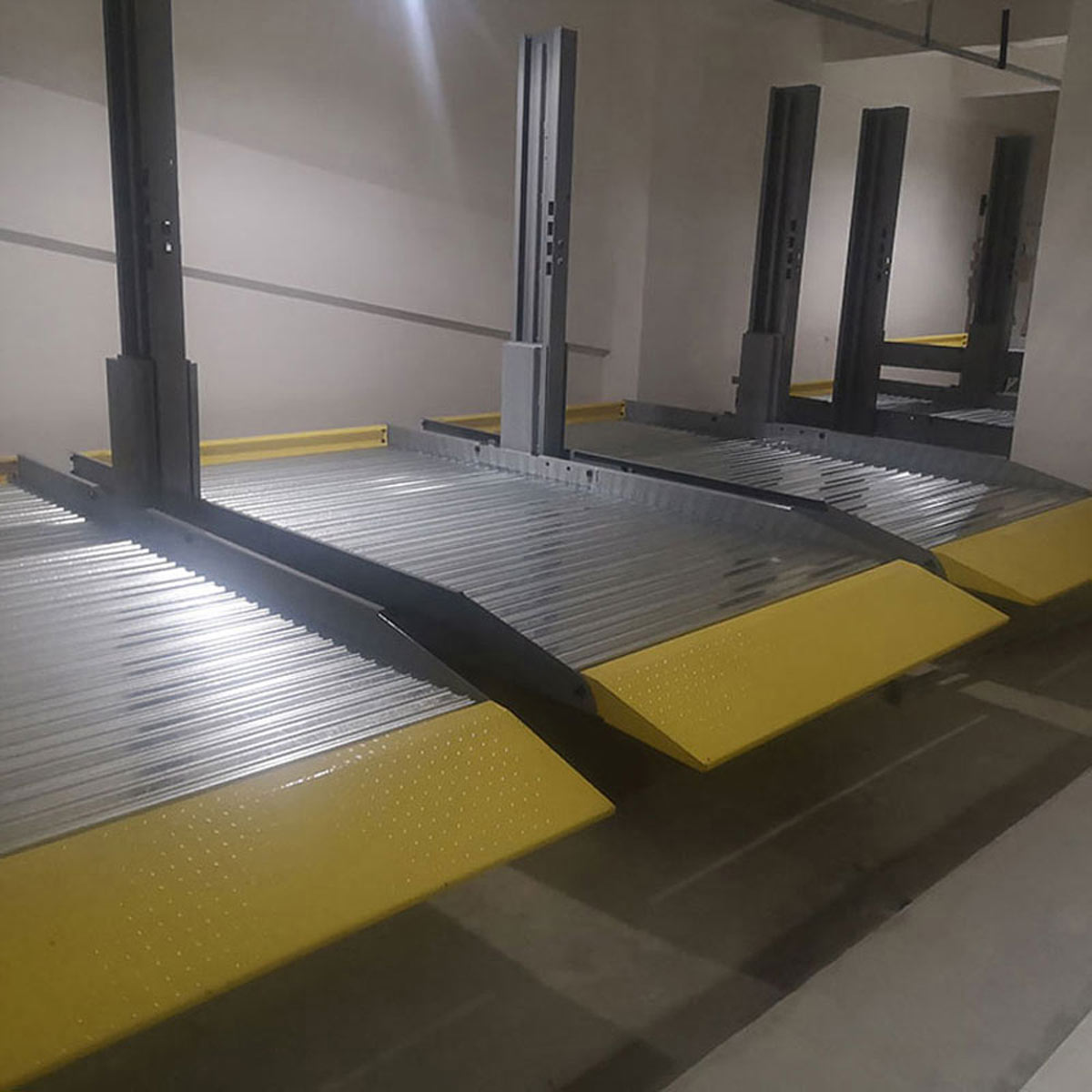 永善簡易式立體停車場拆除