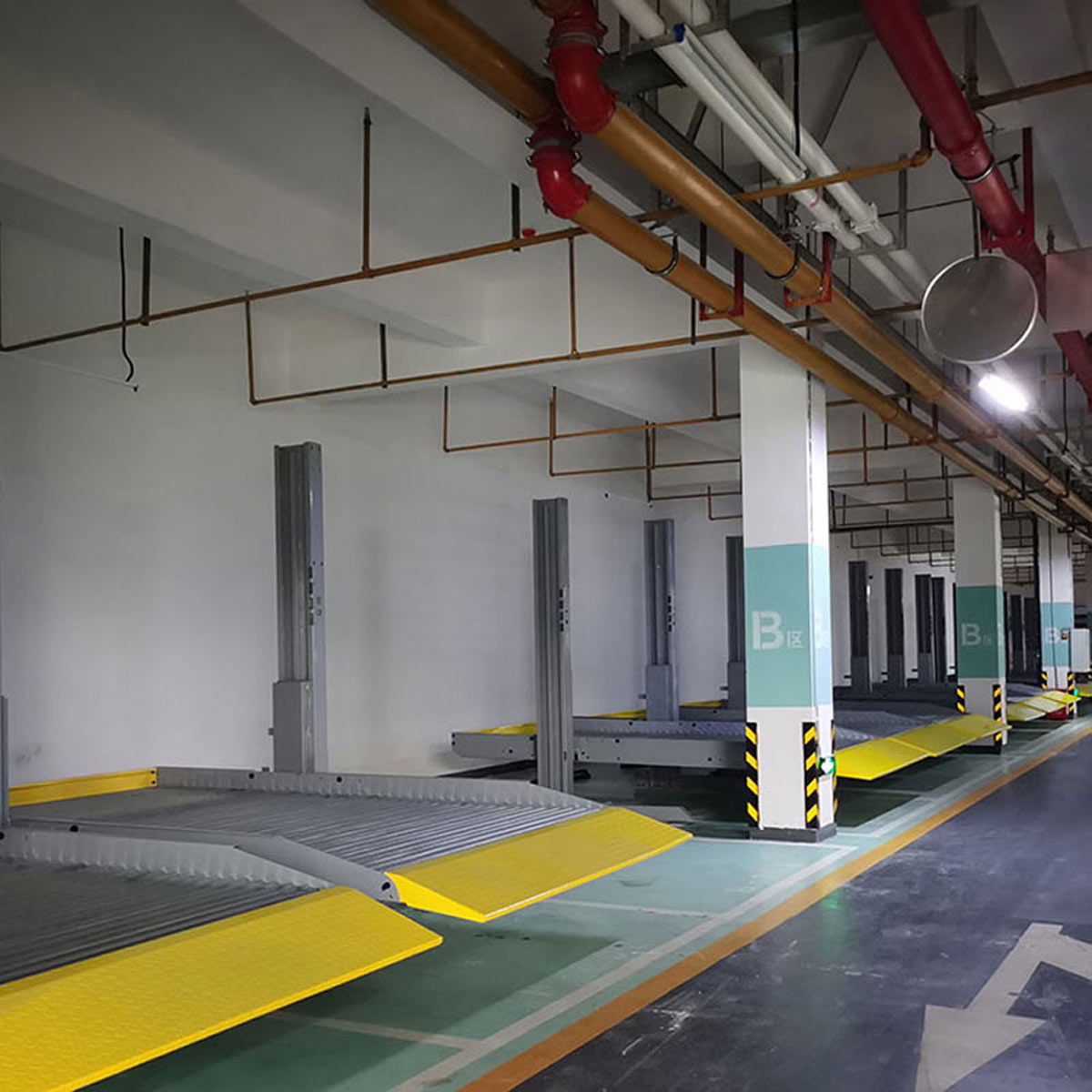 奉節(jié)地下立體車庫的空間利用速率快